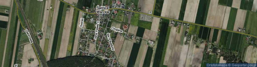 Zdjęcie satelitarne Chopina Fryderyka ul.